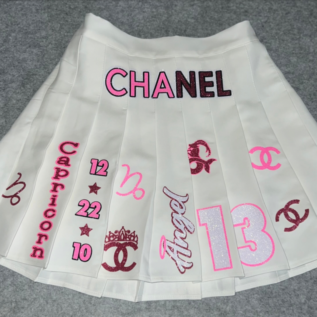 Girls Birthday Skirt Set