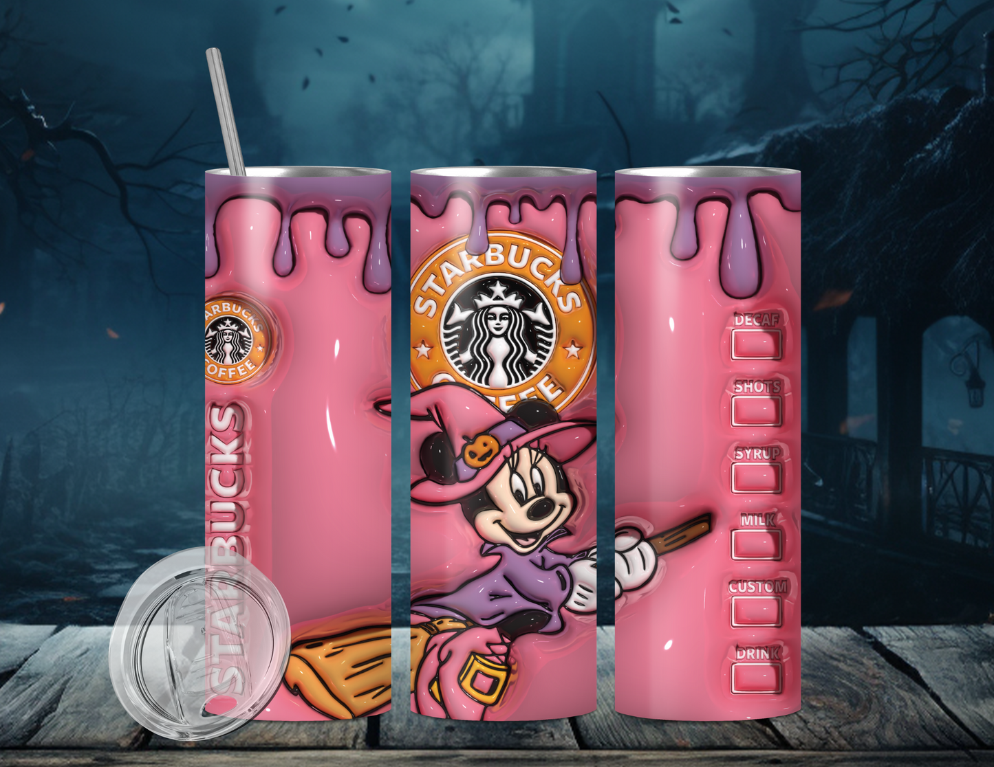 Minnie Spooky Tumbler