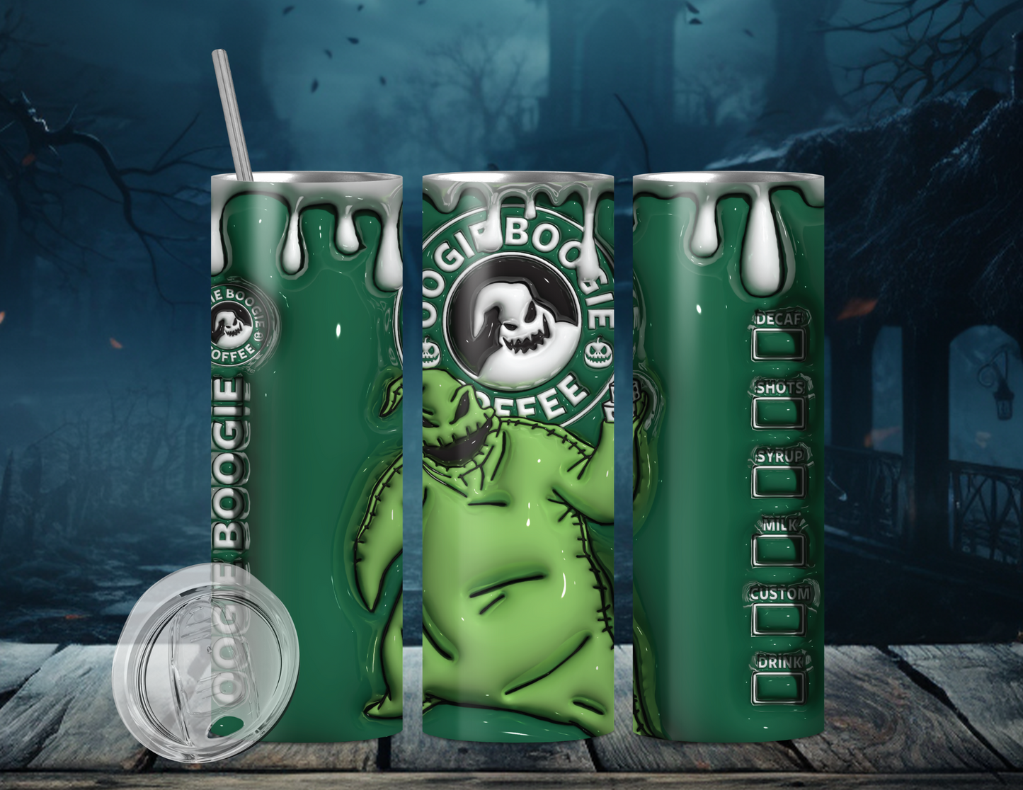 Oogie Boogie Spooky Tumblers