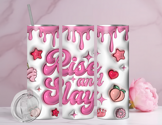 Rise and Slay Tumbler