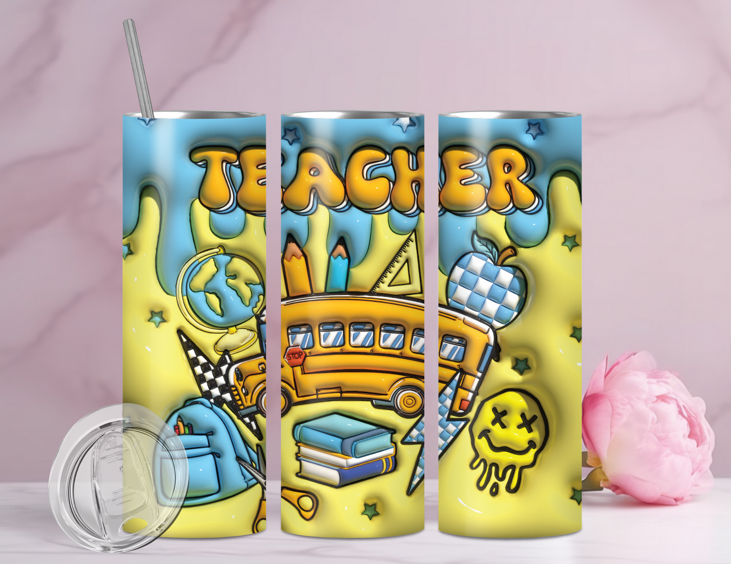 School Bus Tumbler