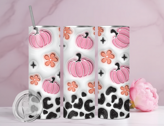 Pink Pumpkins Tumbler