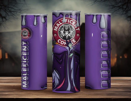 Maleficent Spooky Tumblers