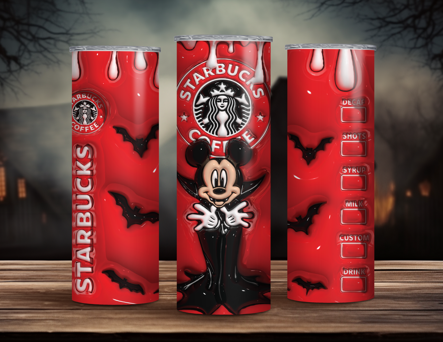 Mickey Spooky Tumblers