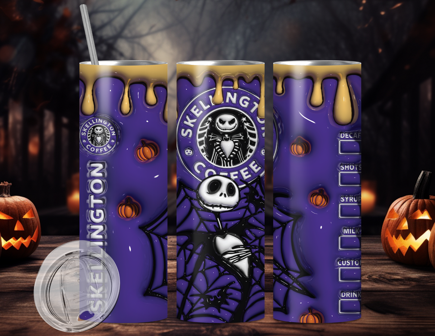 Nightmare Before Christmas Tumblers